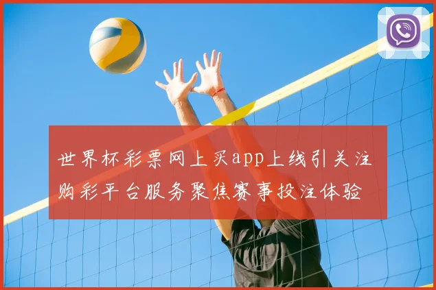 世界杯彩票网上买app上线引关注 购彩平台服务聚焦赛事投注体验